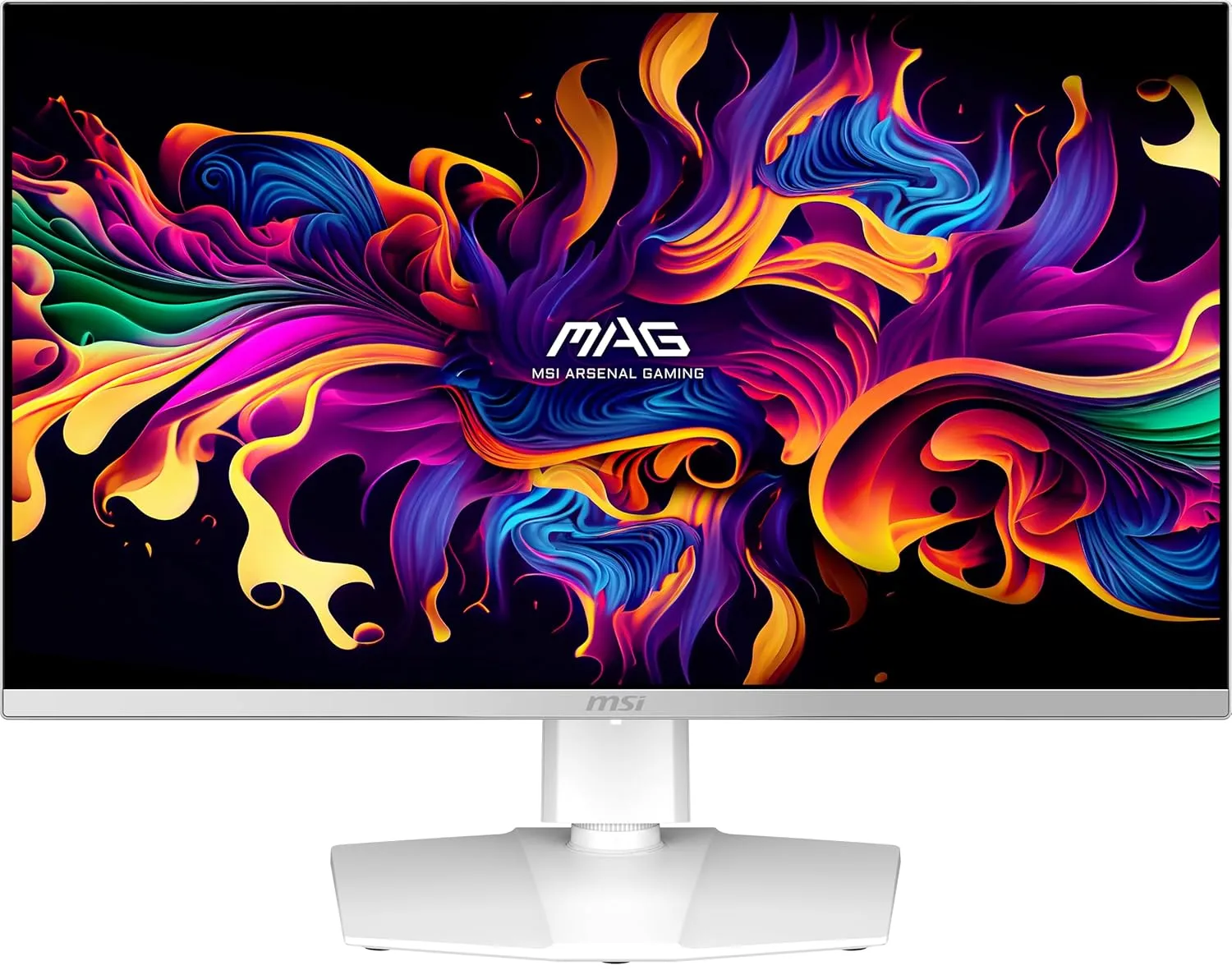 MSI MAG 272QPW 27-inch QD-OLED QHD 280Hz Gaming Monitor, White