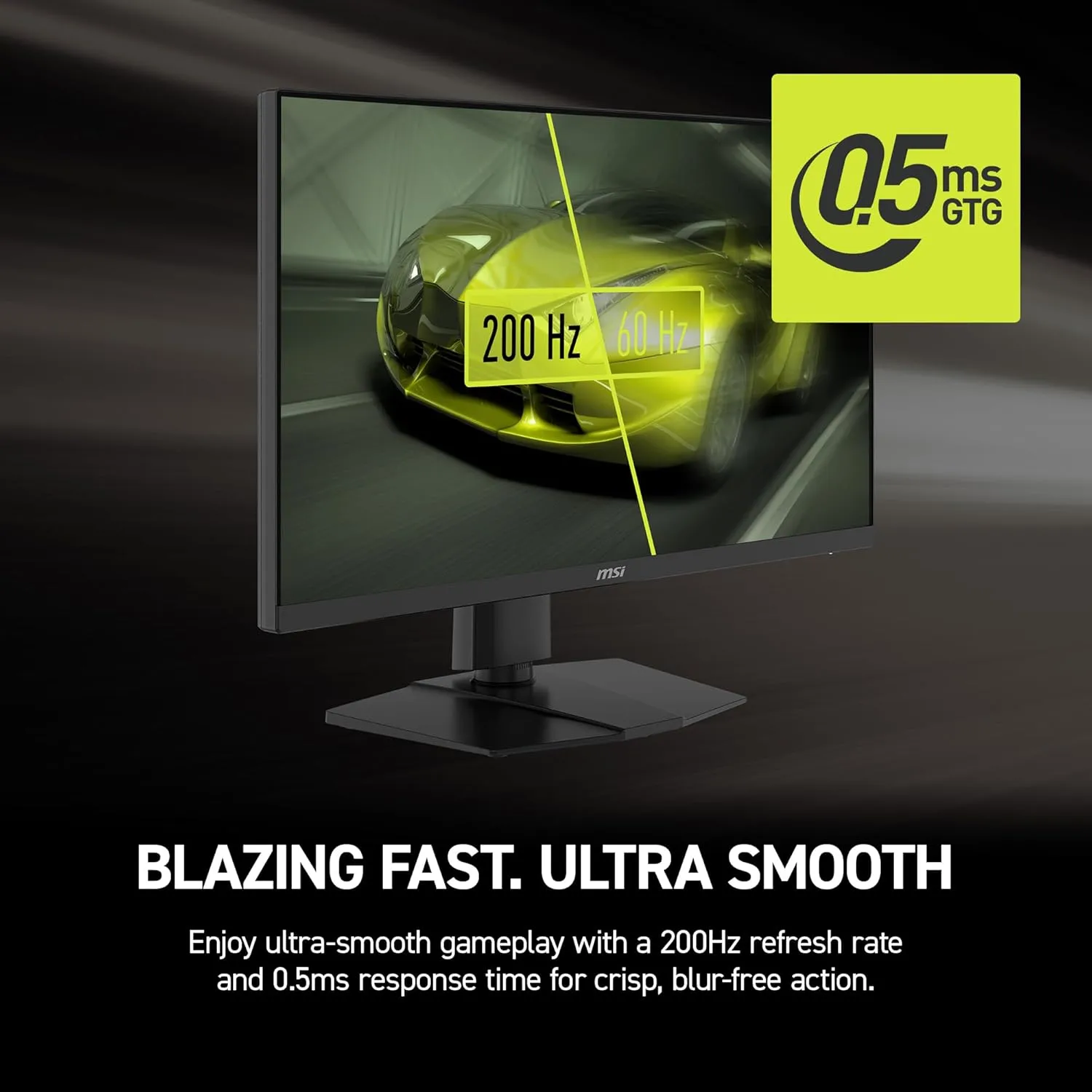 MSI MAG 274QPF E20 27-inch 2560 x 1440 WQHD Gaming Monitor, 200Hz, 0.5ms