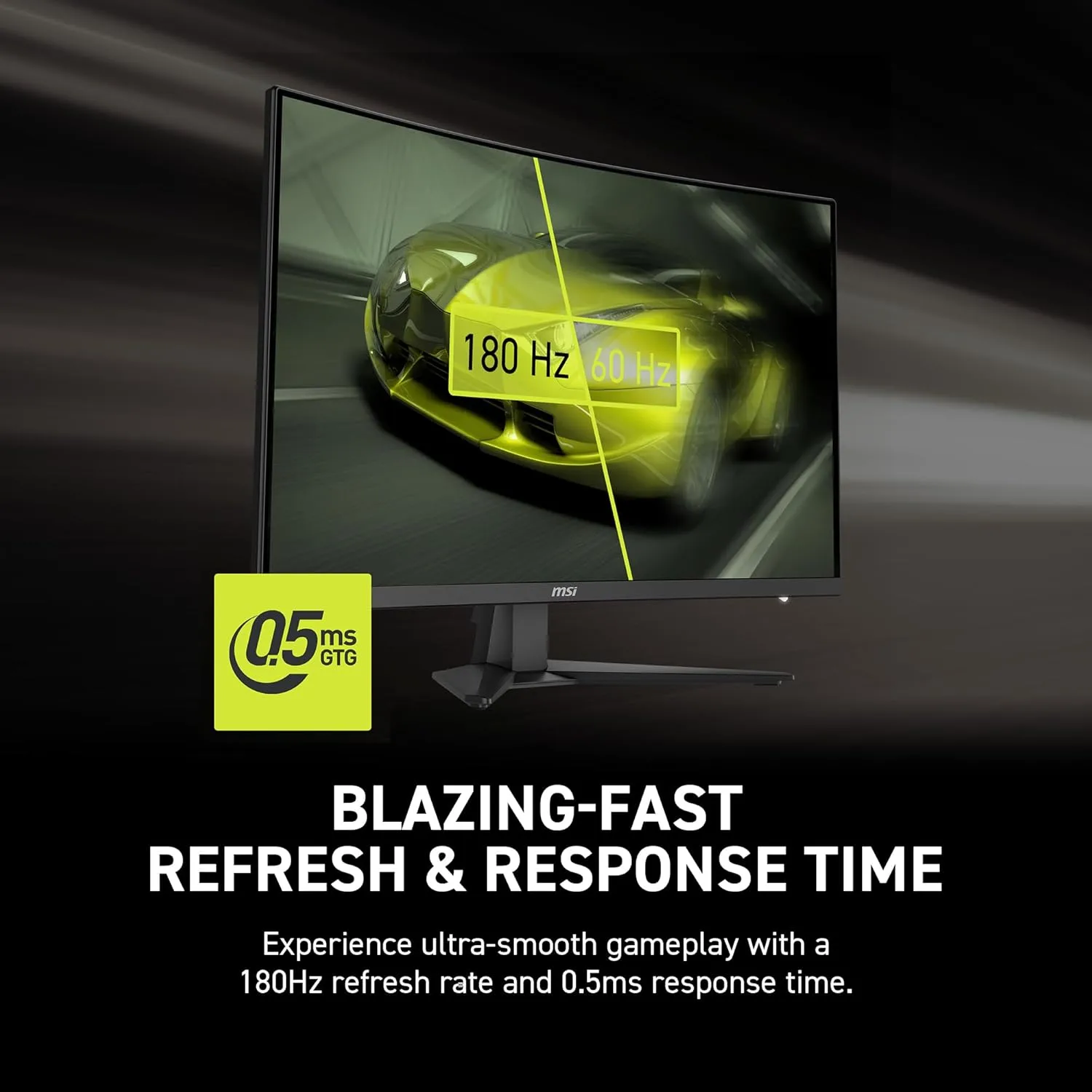 MSI MAG 321CQF E18 32-inch QHD Curved Gaming Monitor 180Hz 0.5ms