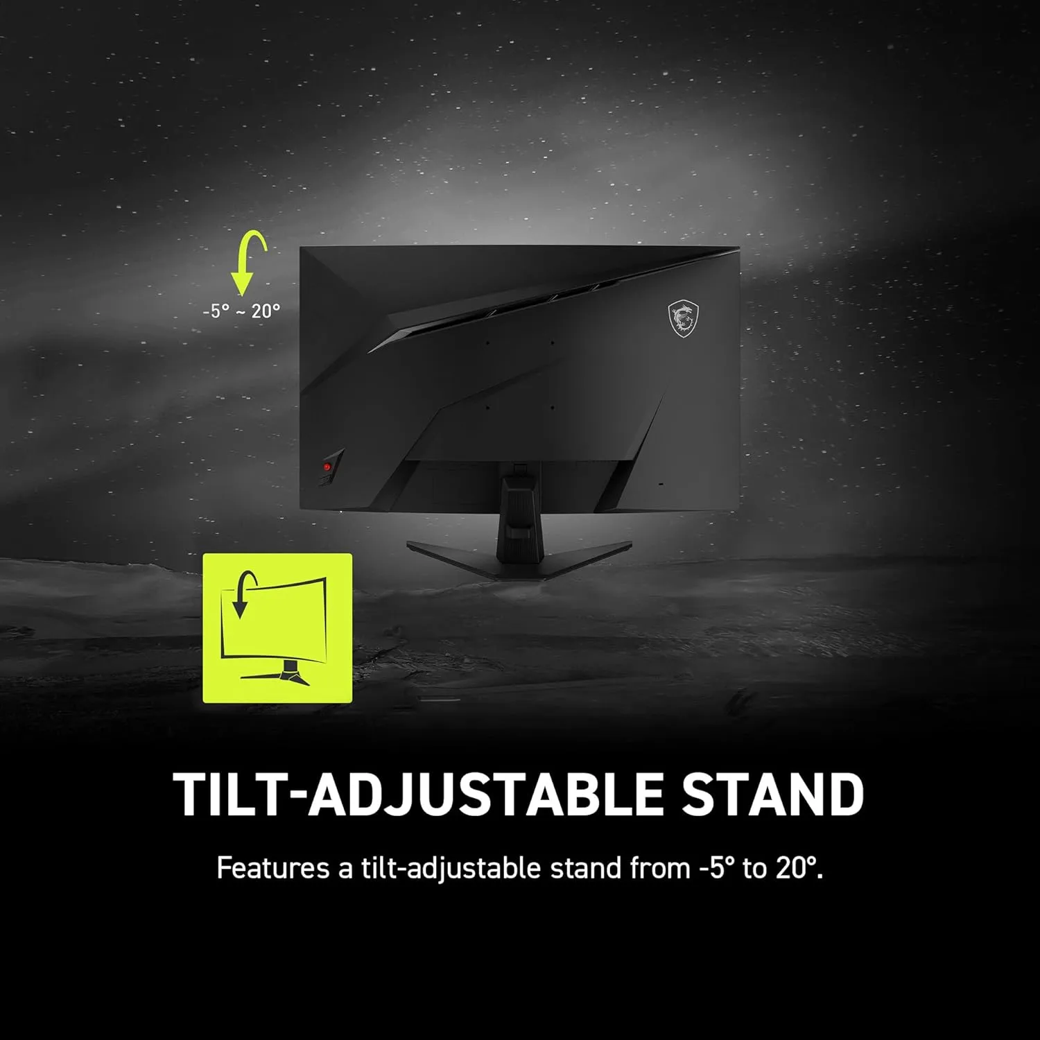 MSI MAG 321CQF E18 32-inch QHD Curved Gaming Monitor 180Hz 0.5ms