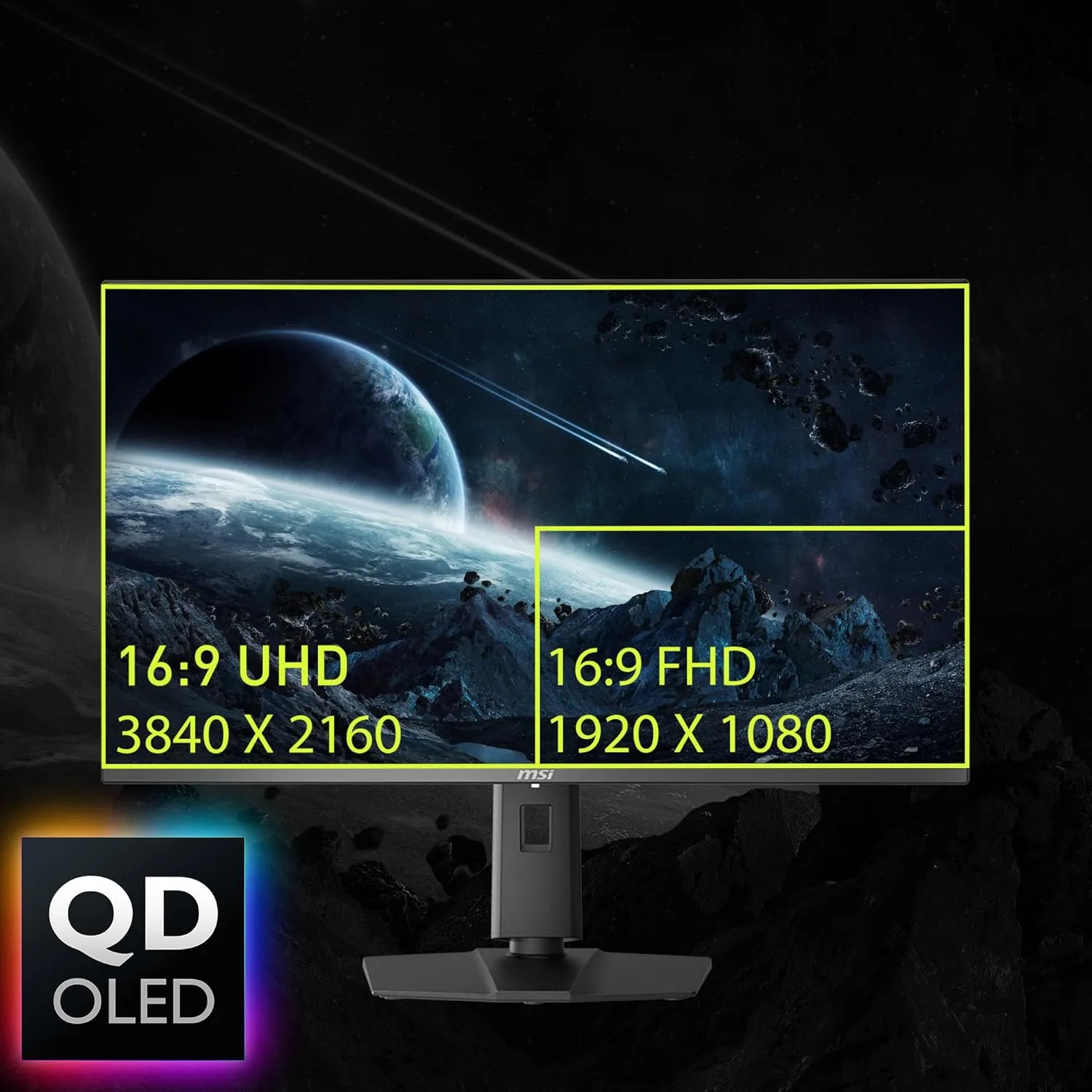 MSI MAG QD-OLED Gaming Monitor with HDR400