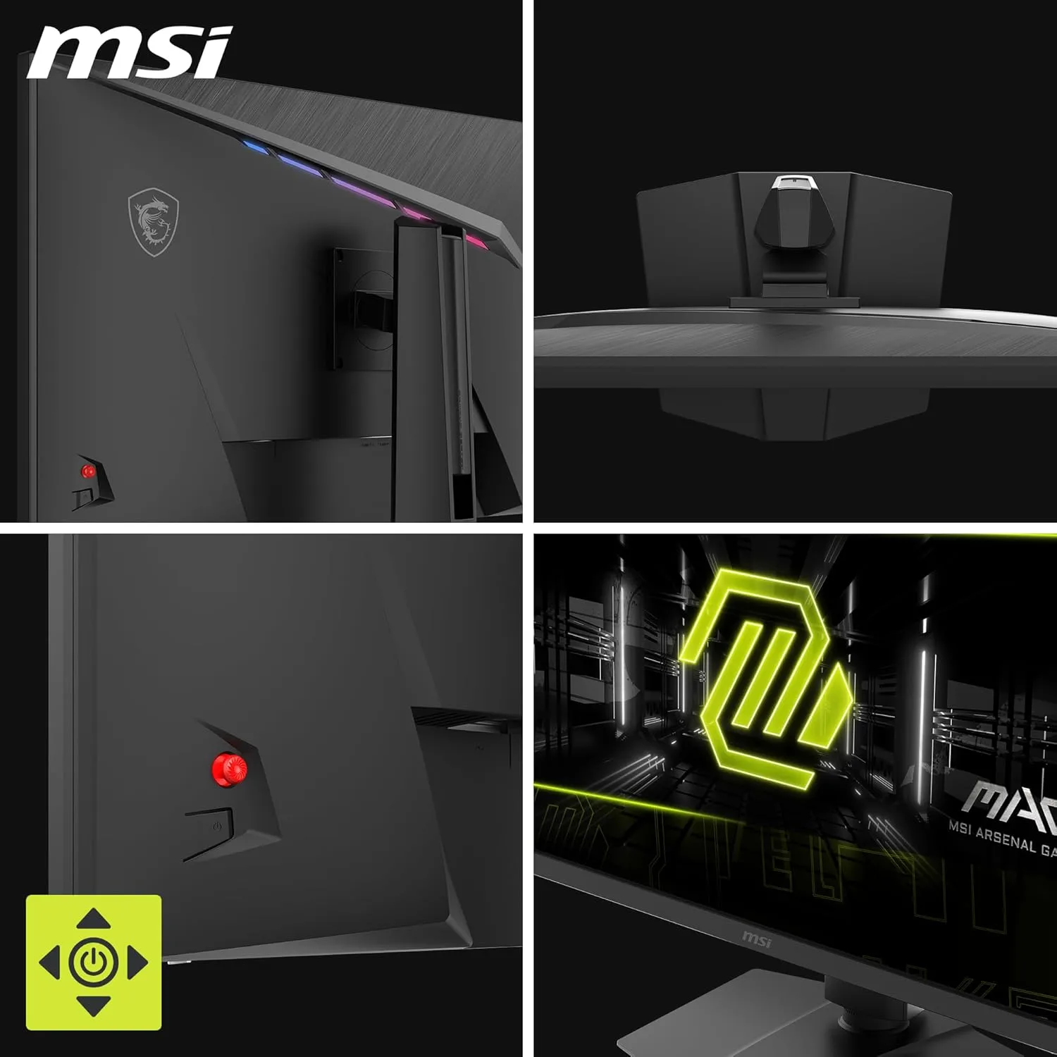MSI MAG 322URDF E16 32-inch 4K UHD Gaming Monitor, 320Hz, Rapid IPS