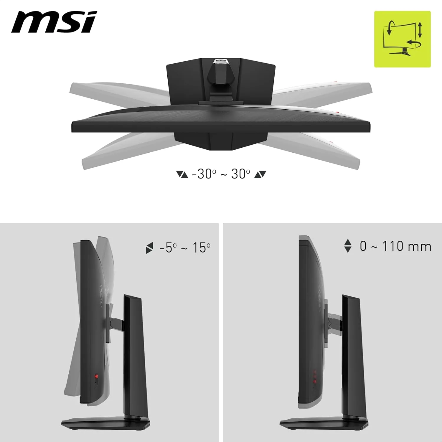 MSI MAG 322URDF E16 32-inch 4K UHD Gaming Monitor, 320Hz, Rapid IPS
