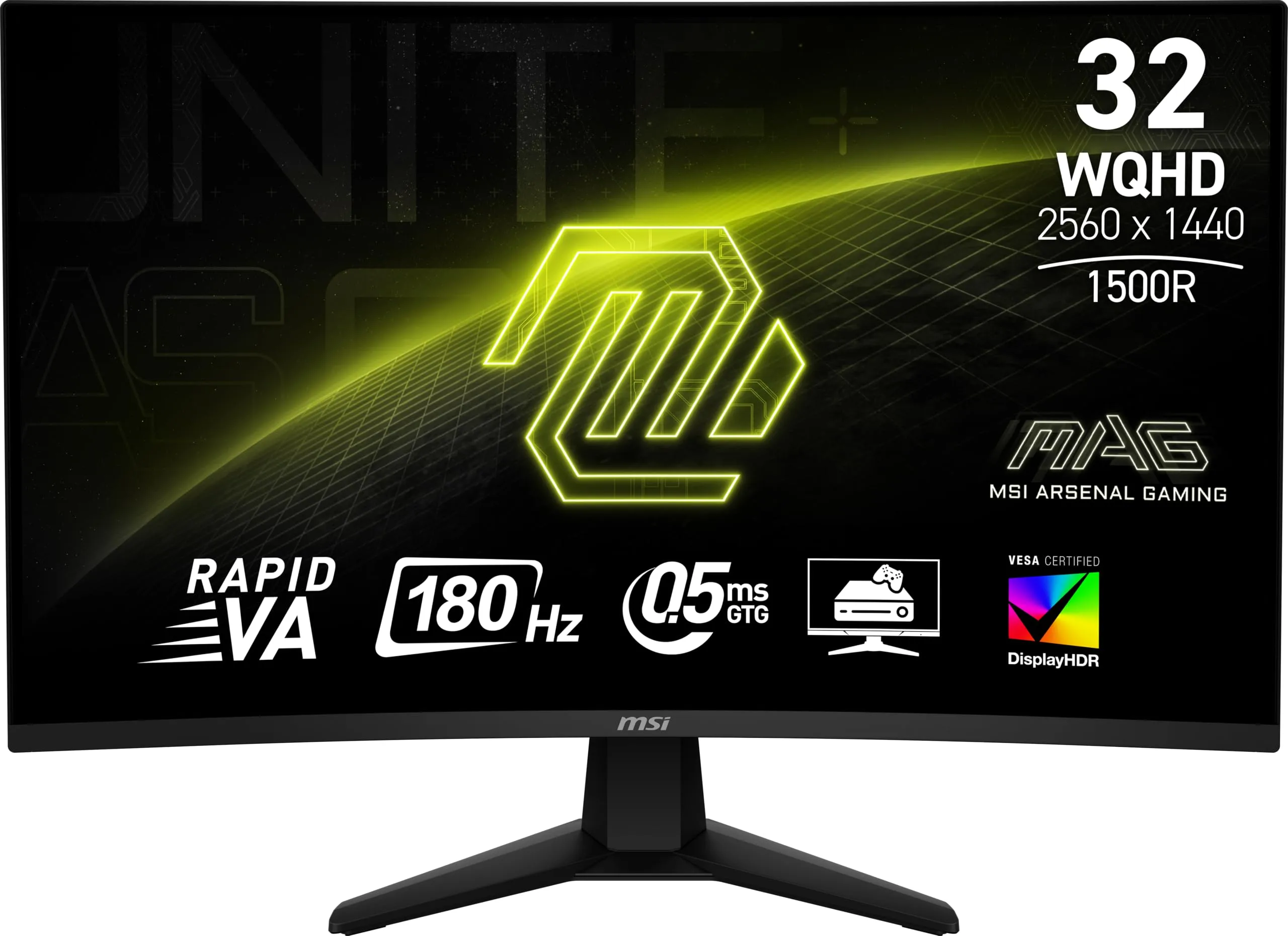 MSI Curved QHD Gaming Monitor