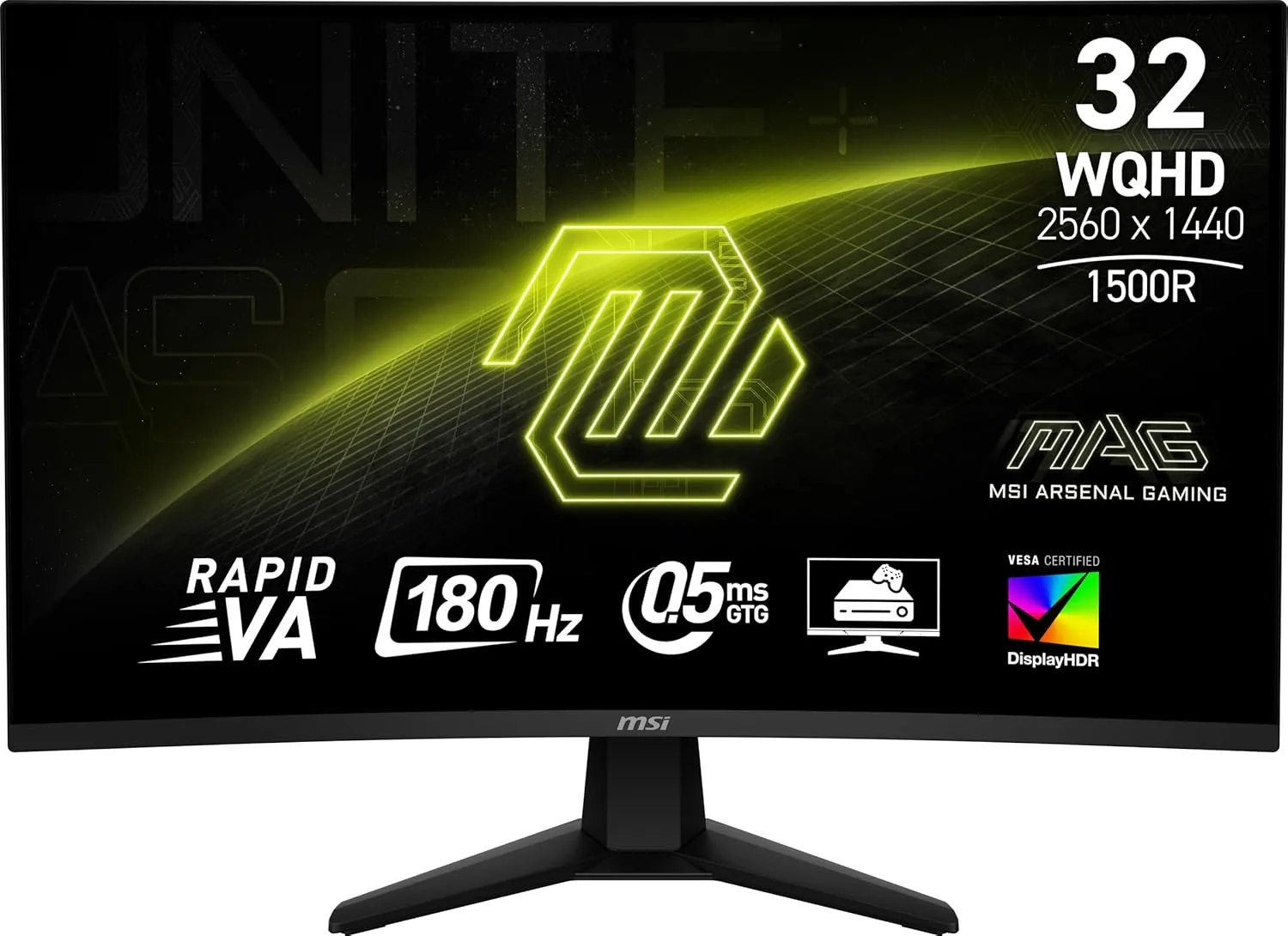 MSI Curved QHD Gaming Monitor