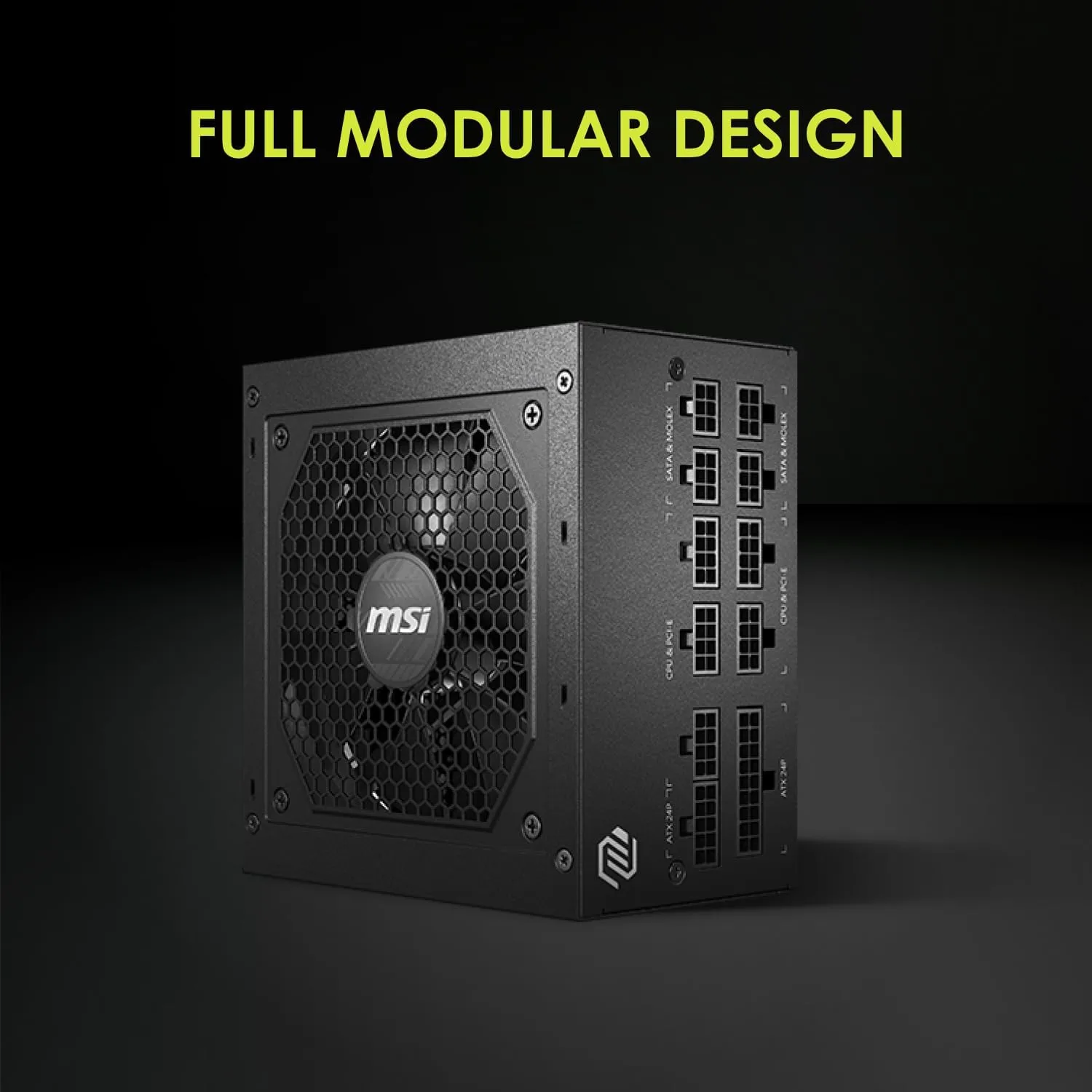 MSI MAG A GL Fully Modular 80 PLUS Gold ATX Power Supply