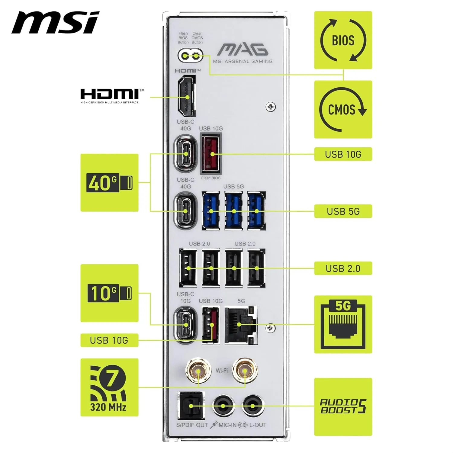 MSI MAG X870E Tomahawk MAX WiFi PZ Motherboard, ATX - Supports AMD Ryzen 9000/8000 / 7000 Processors, AM5 - DDR5 Memory Boost 8400+ MT/s (OC), PCIe 5.0 x16, M.2 Gen5, Wi-Fi 7, 5G LAN