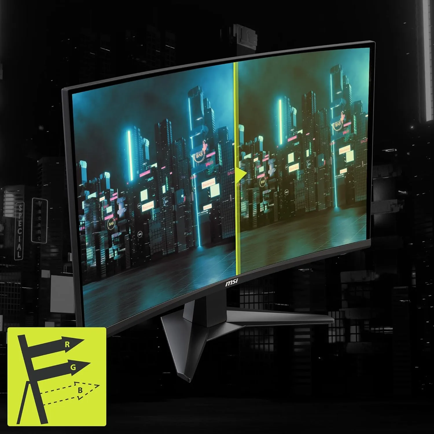 MSI MAG 27-inch FHD Curved VA Gaming Monitor