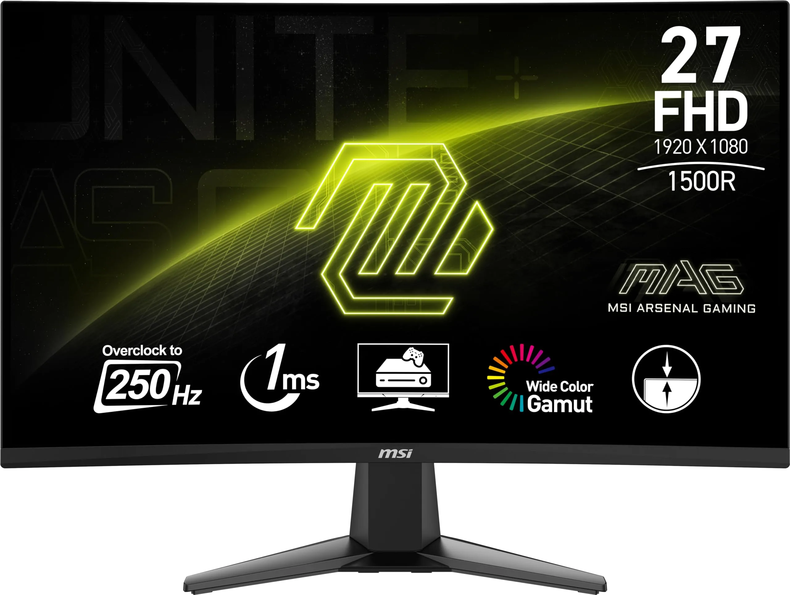 MSI MAG 27-inch FHD Curved VA Gaming Monitor