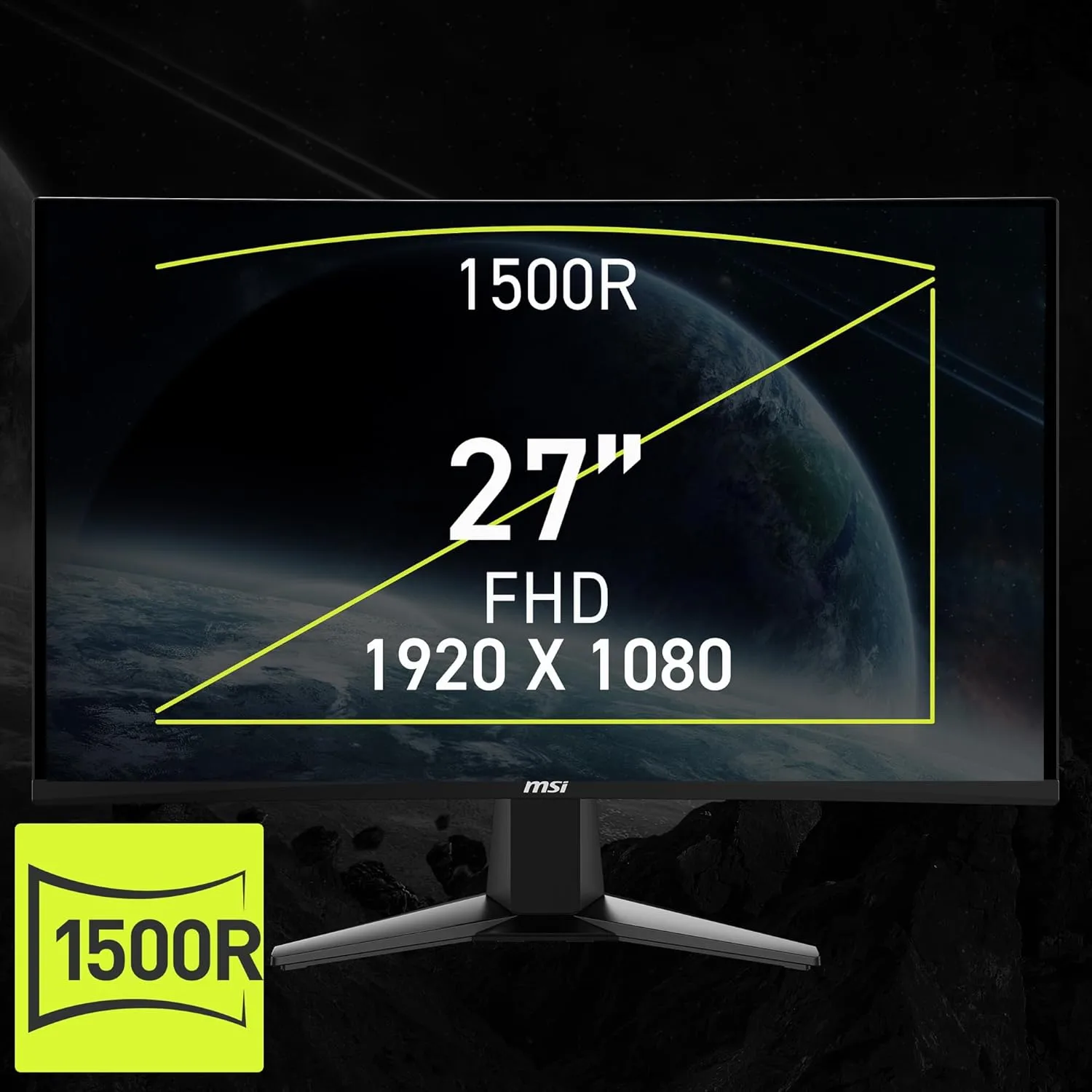 MSI MAG 27-inch FHD Curved VA Gaming Monitor