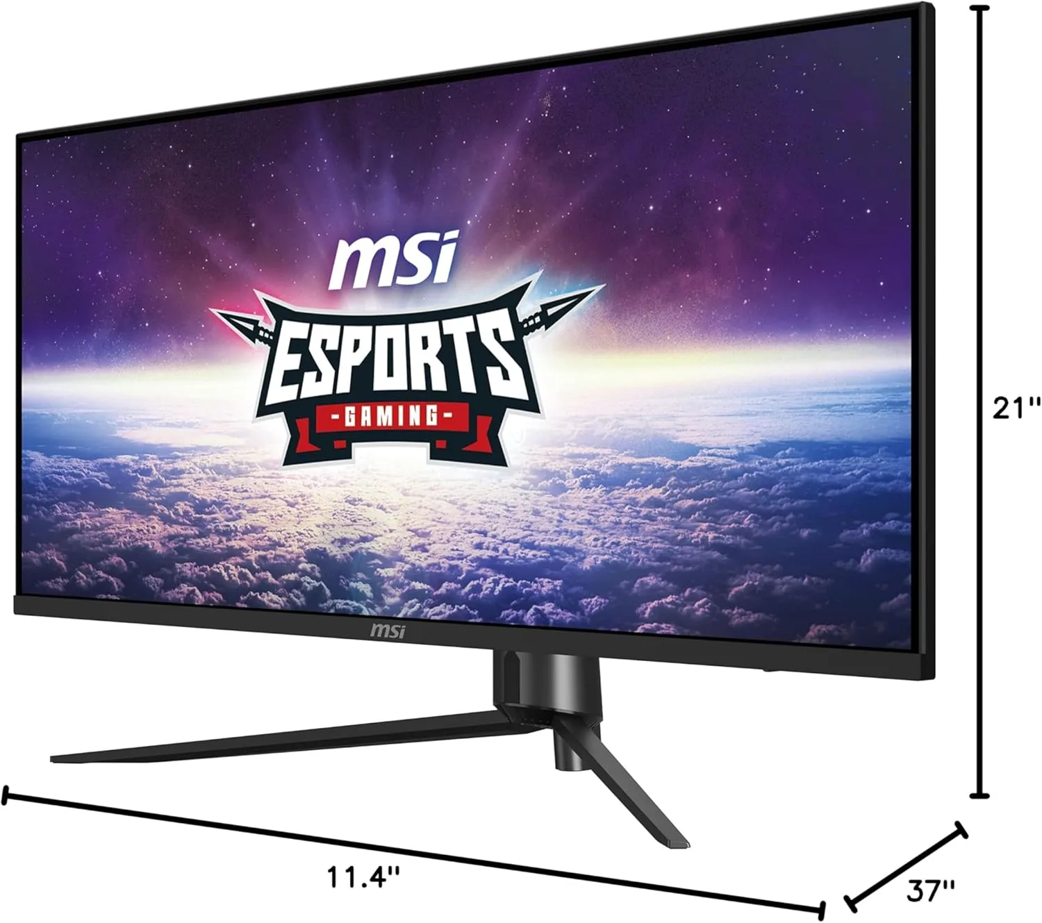 MSI MAG401QR 40" Gaming Monitor 3440x1440 UWQHD IPS 155Hz