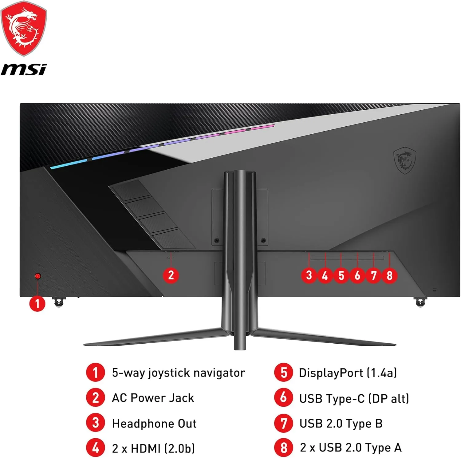 MSI MAG401QR 40" Gaming Monitor 3440x1440 UWQHD IPS 155Hz