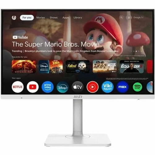 MSI Modern MD272UPSW 27-inch IPS 4K UHD Smart Monitor, White