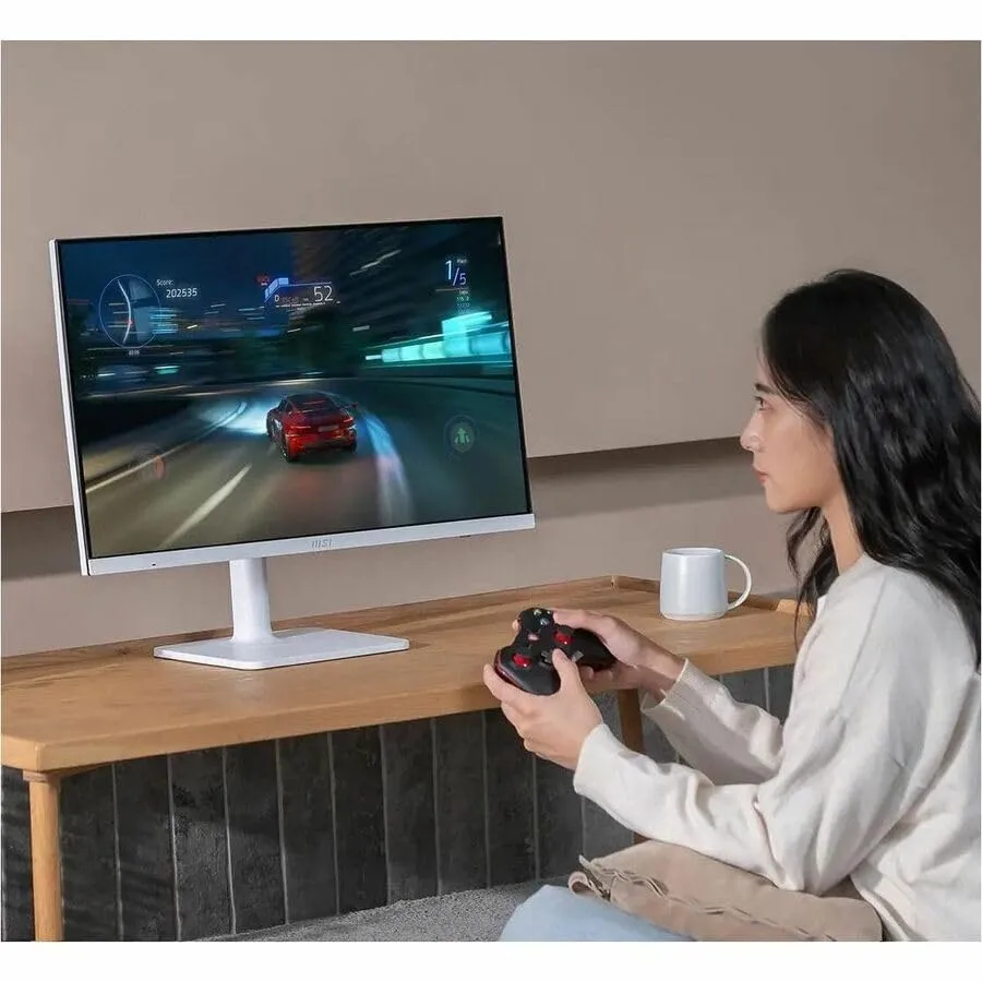 MSI Modern MD272UPSW 27-inch IPS 4K UHD Smart Monitor, White