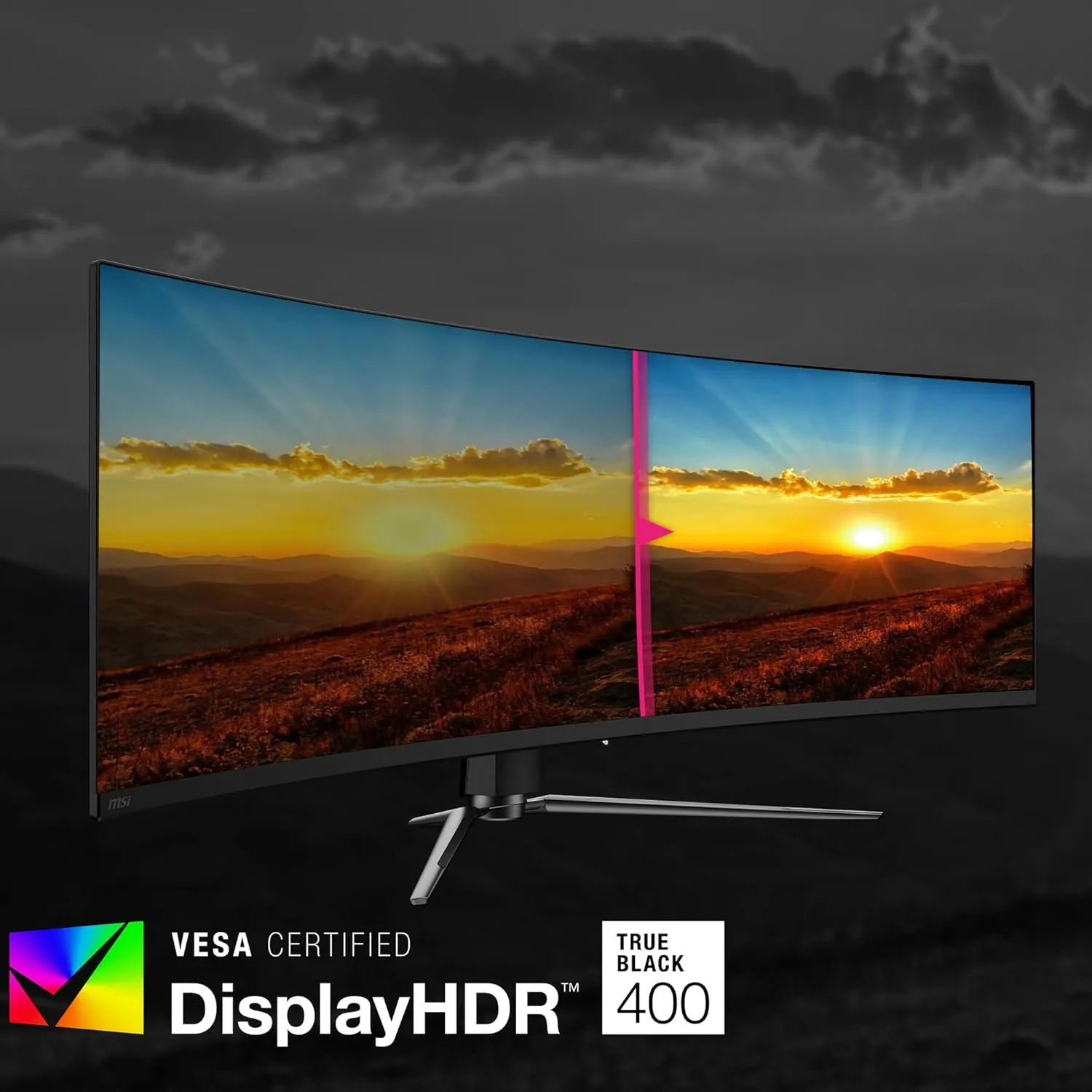 MSI MPG 491 QD-OLED 49-inch Curved Gaming Monitor