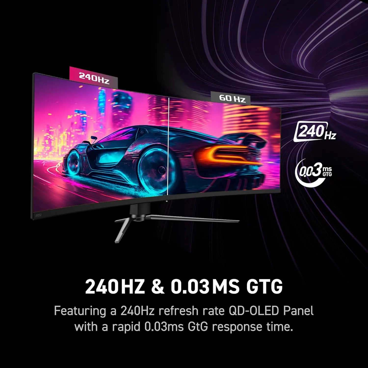 MSI MPG 491 QD-OLED 49-inch Curved Gaming Monitor