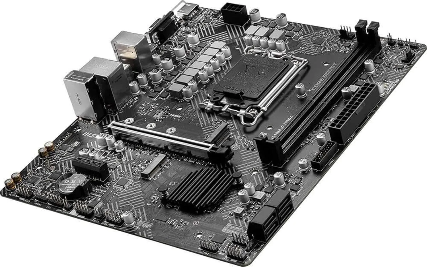 MSI PRO H610M-G DDR4 Motherboard (12th/13th/14th Gen Intel Core, LGA 1700 Socket, DDR4, PCIe 4, SATA 6Gb/s, 1Gbps LAN, M.2 Slots, USB 3.2, mATX) [H610M DDR4] 4K screen output
