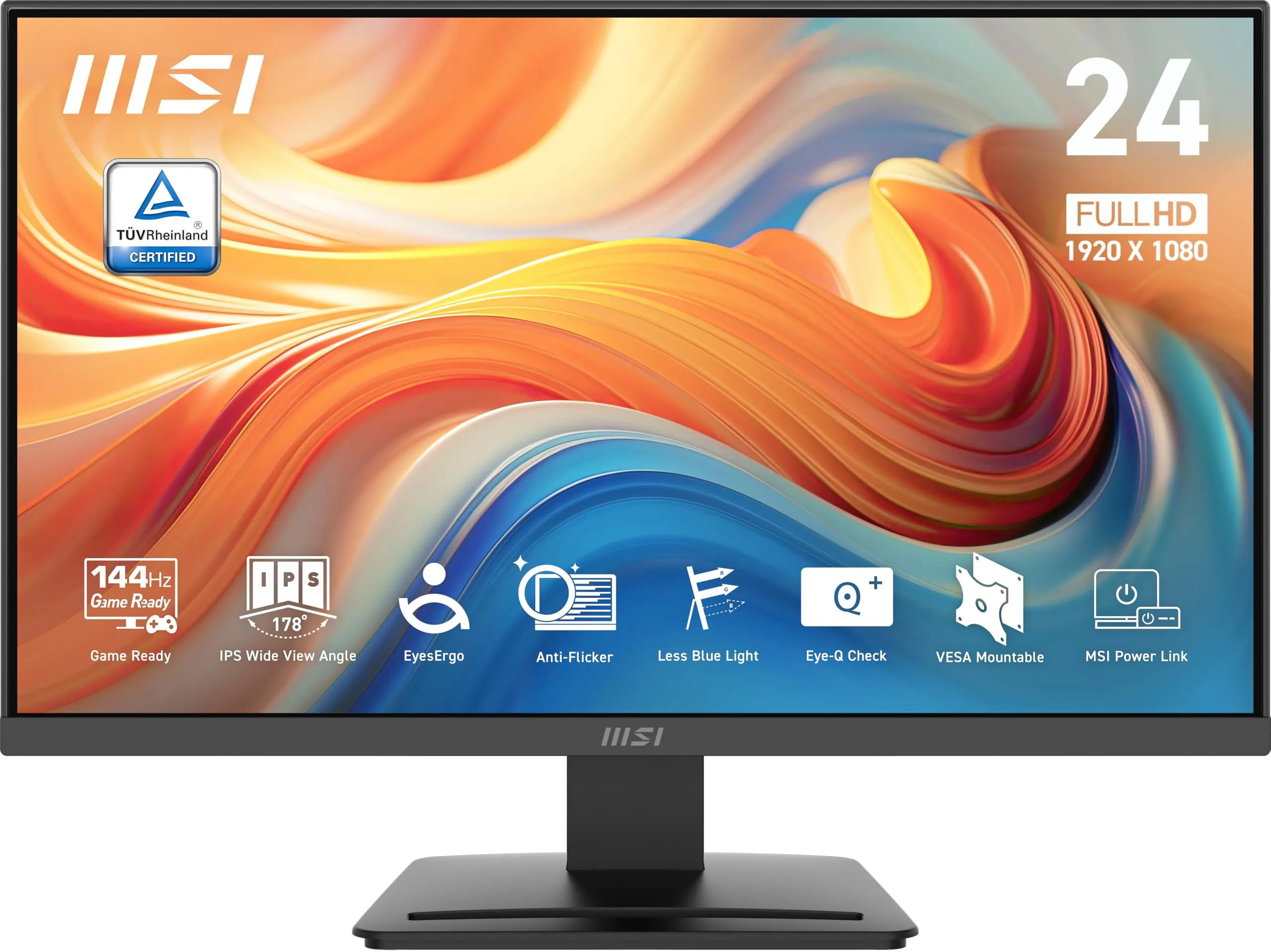 MSI PRO IPS FHD Monitor — Adaptive-Sync & HDR Ready
