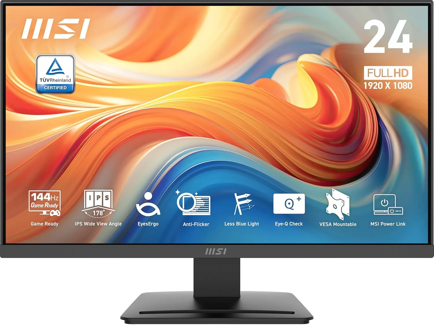 MSI PRO IPS FHD Monitor — Adaptive-Sync & HDR Ready