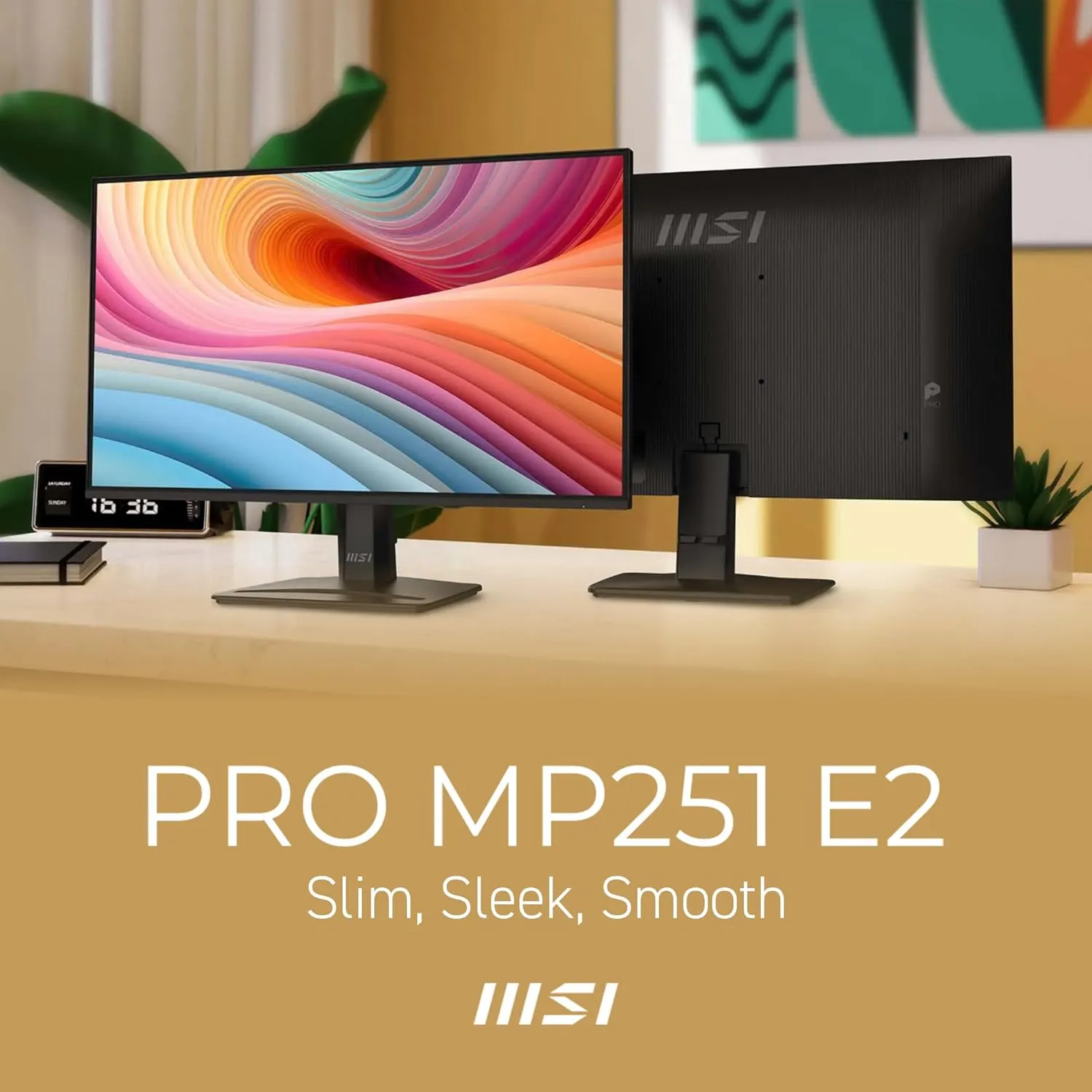 MSI PRO IPS FHD Monitor — Adaptive-Sync & HDR Ready
