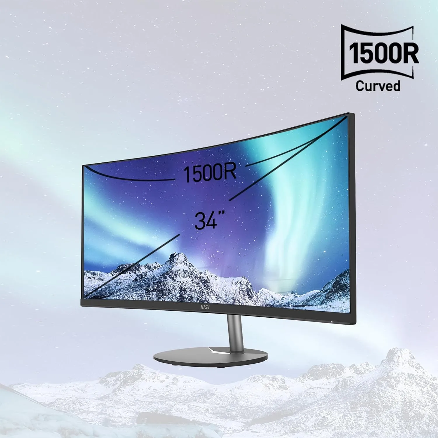 MSI 34-inch UWQHD (3440 x 1440) VA Monitor