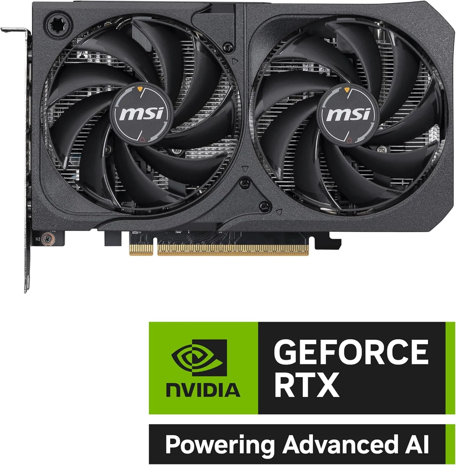 MSI Gaming RTX 5050 8GB Shadow 2X OC Graphics Card