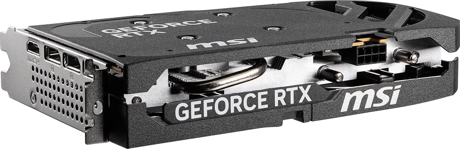 MSI Gaming RTX 5060 8G Shadow 2X OC Graphics Card (8GB GDDR7,128-bit, Extreme Performance: 2535 MHz, DisplayPort x3 2.1a, HDMI 2.1b, NVIDIA Blackwell Architecture)