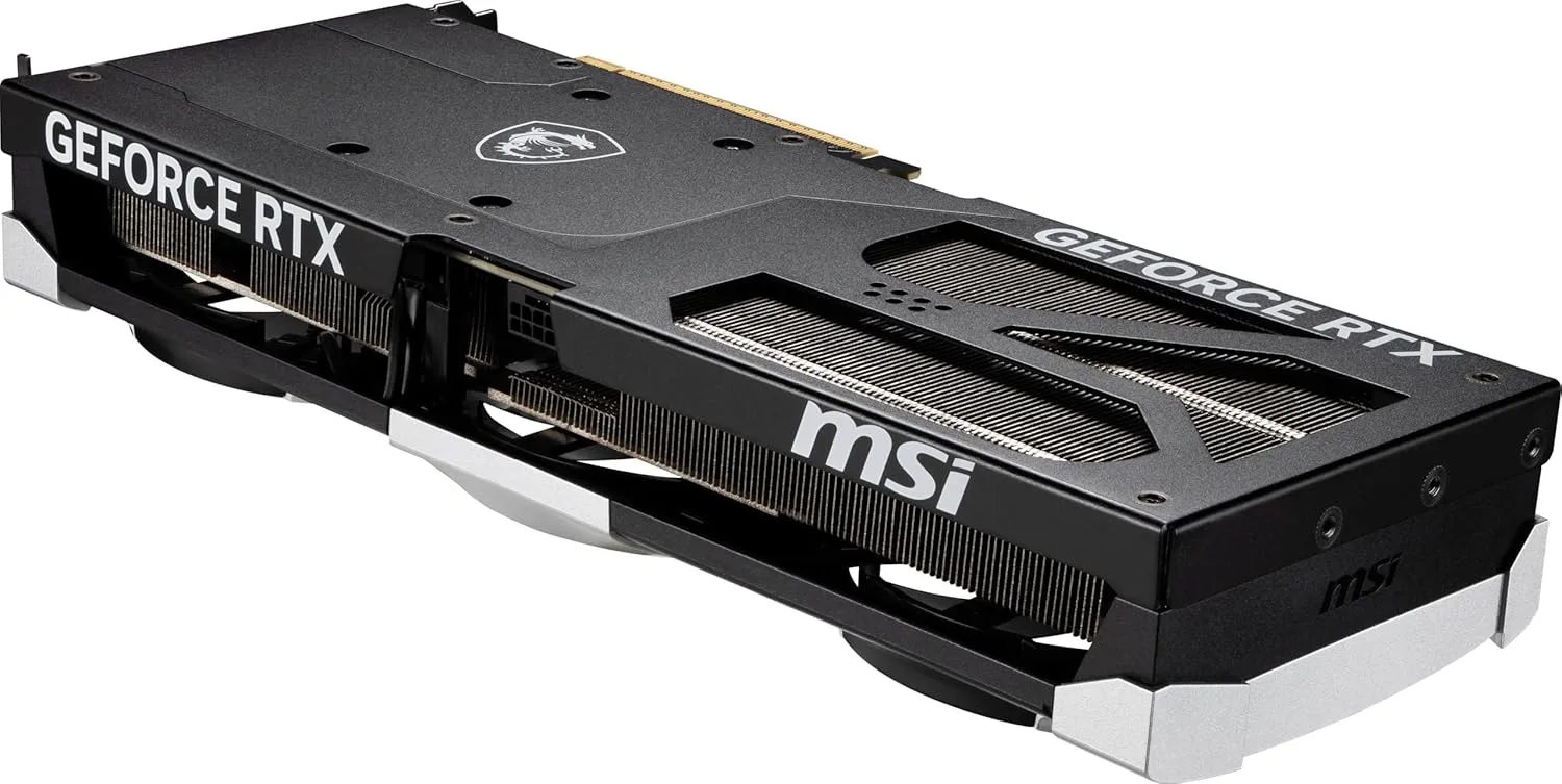 MSI Gaming RTX 5070 Ti 16G Ventus 3X OC Graphics Card (16GB GDDR7, 256-bit, Extreme Performance: 2497 MHz, DisplayPort x 3 2.1a, HDMI 2.1b, NVIDIA Blackwell Architecture)