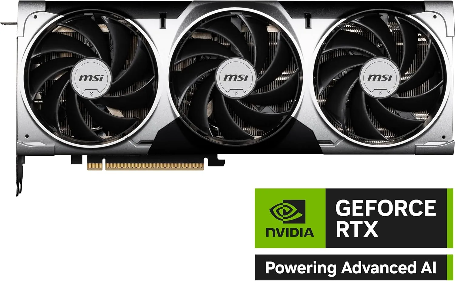MSI Gaming RTX 5070 Ti 16G Ventus 3X OC Graphics Card (16GB GDDR7, 256-bit, Extreme Performance: 2497 MHz, DisplayPort x 3 2.1a, HDMI 2.1b, NVIDIA Blackwell Architecture)