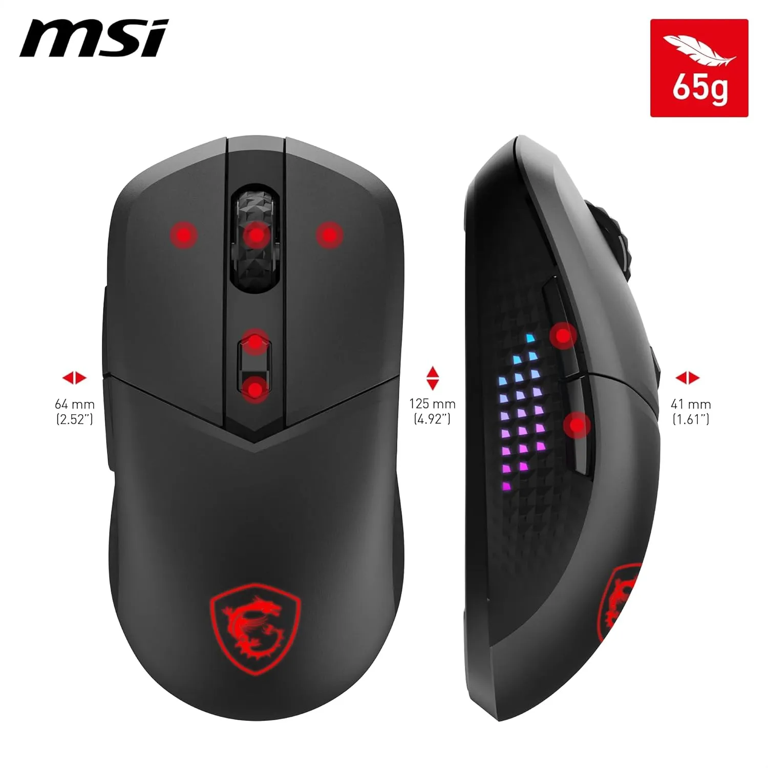 MSI VERSA 300 Wireless Gaming Mouse