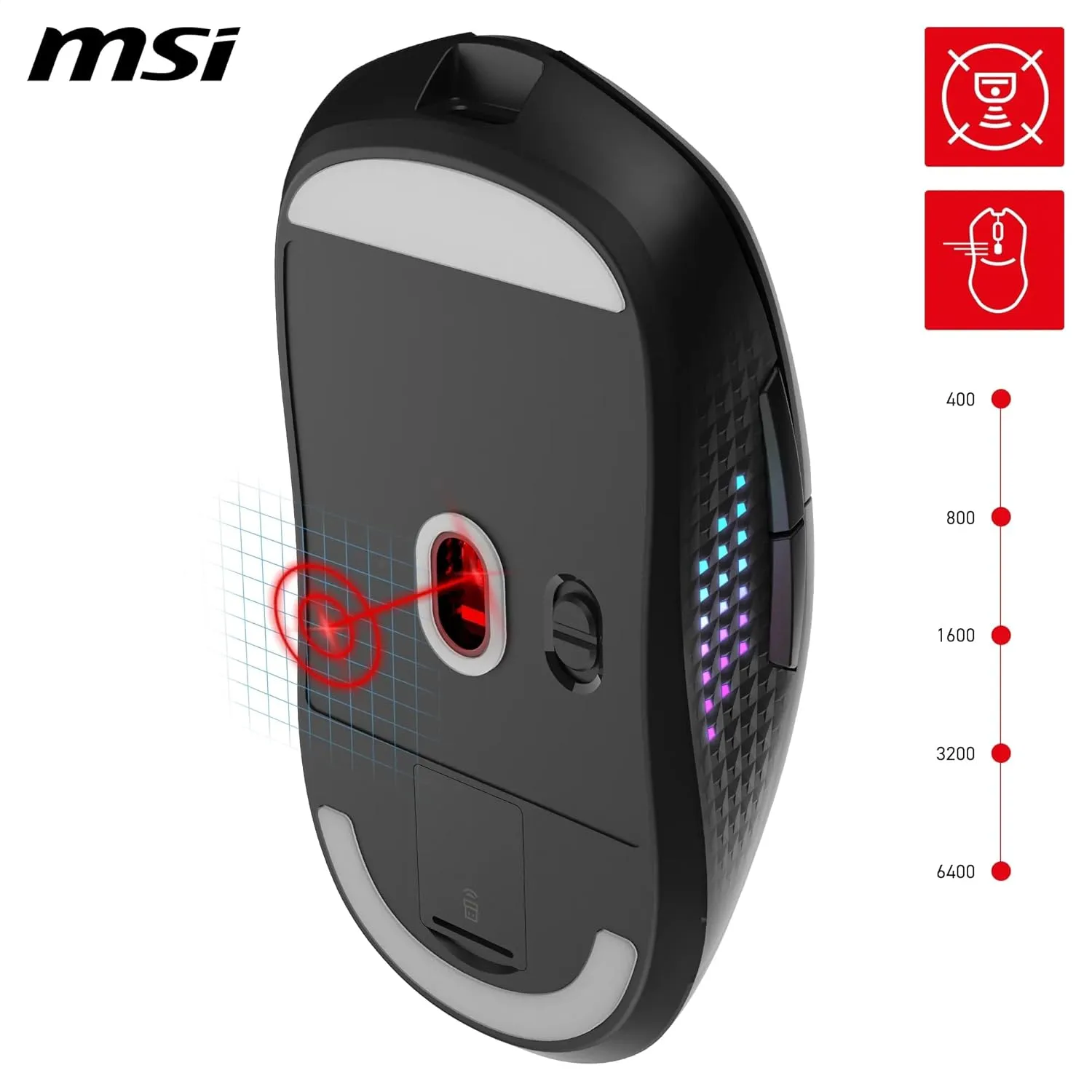 MSI VERSA 300 Wireless Gaming Mouse