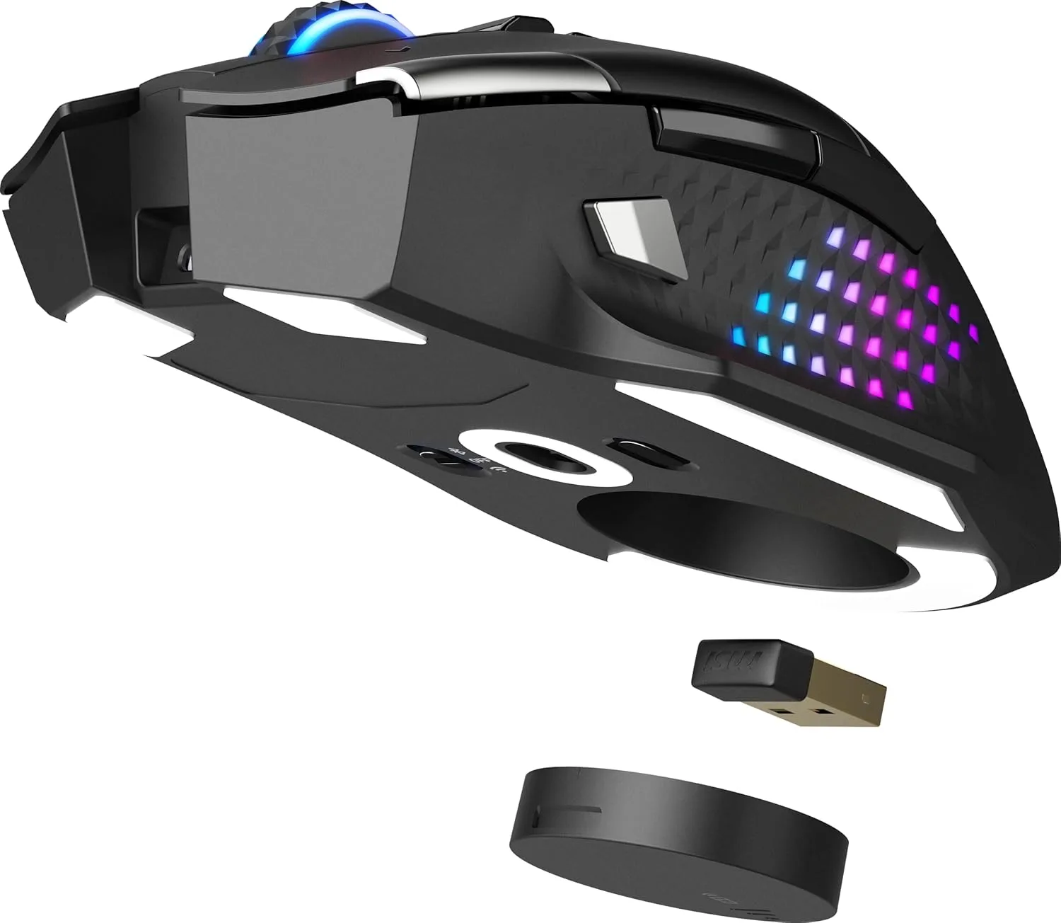 MSI Versa PRO W Gaming Mouse, 26000 DPI, OMRON Switches, RGB