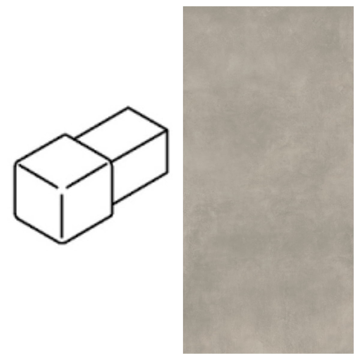 Capat PROFILPAS, 89396 ZQVN/EI/10 COLOUR-COATED ALUMINIUM CONCRETE MUD