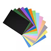 Bright Color Paper A4 Sheets - 120 GSM Multi Colour (Pack of 65 Sheets - 13 Colours X 5 Sheets)