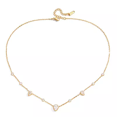 Zircon Stones Necklace