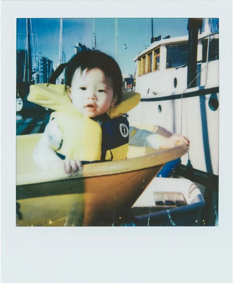 Mustang Lil' Legends Child Foam Vest - Yellow/Navy