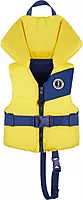 Mustang Lil' Legends Infant Foam Vest - Yellow/Navy