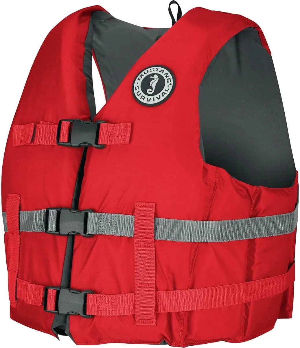 MUSTANG SURVIVAL Livery Foam Vest - Front-Entry Foam PFD