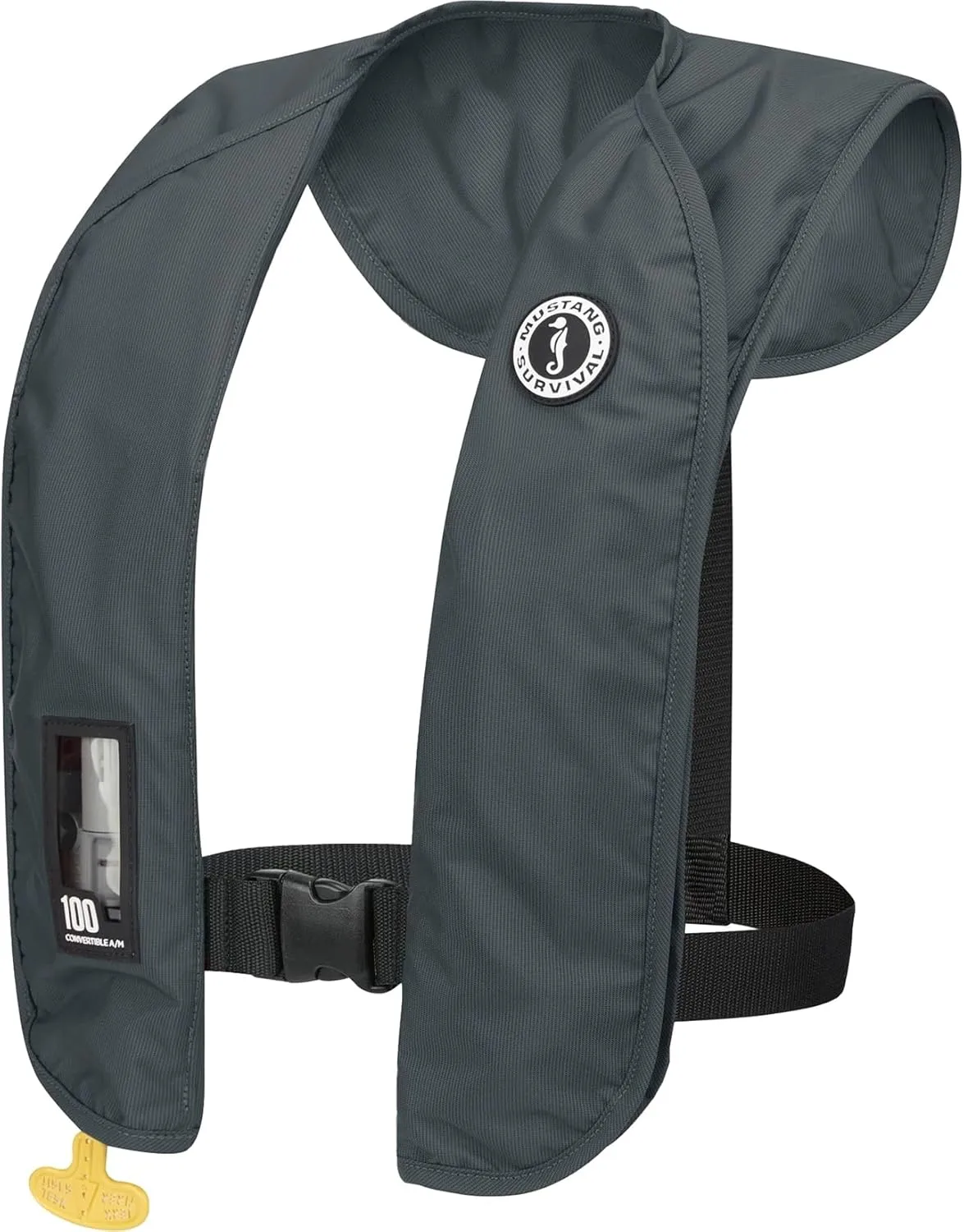 Mustang MIT 100 Convertible Inflatable PFD - Admiral Grey