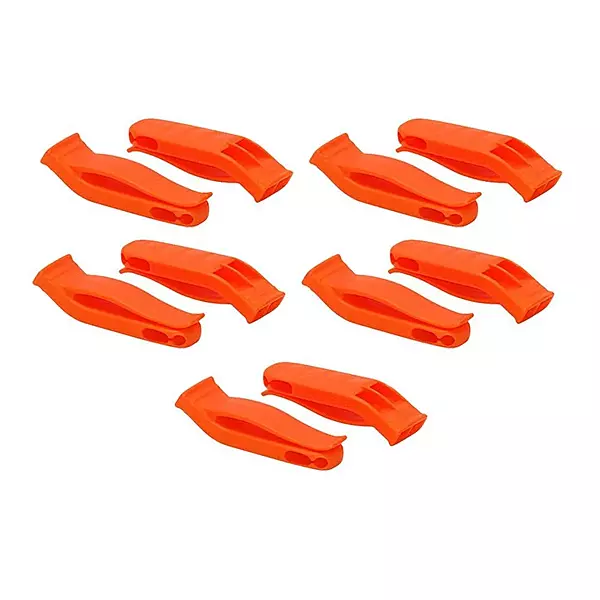 Mustang Signal Whistle - Orange - 10-Pack