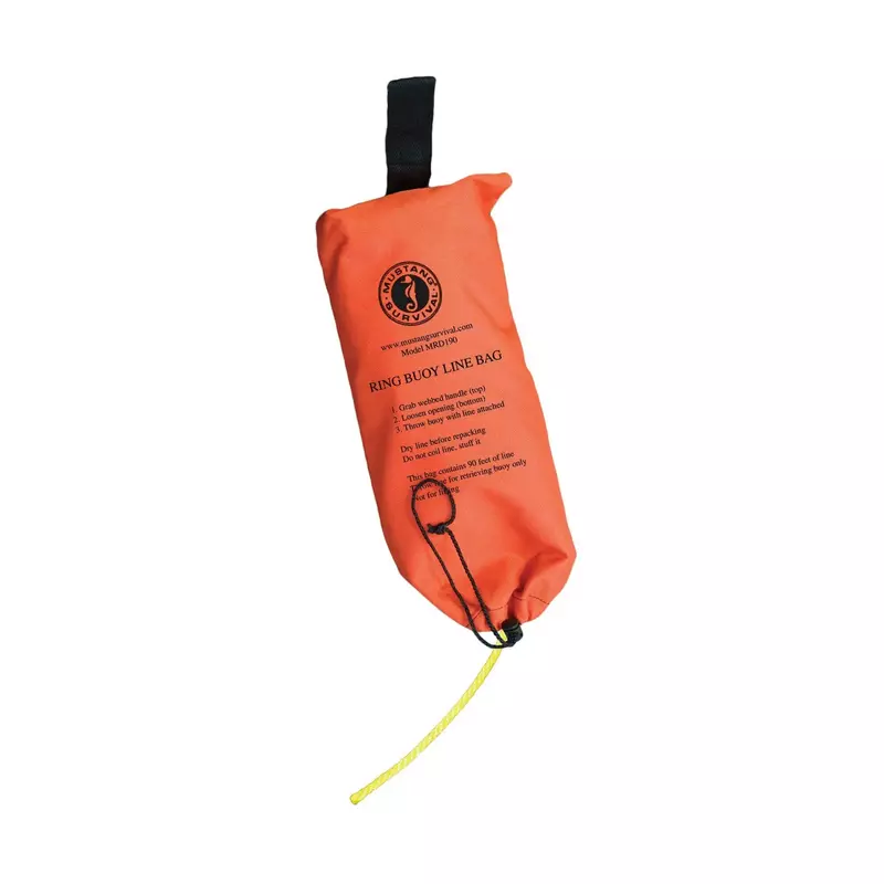 Mustang Survival - 90 FT. Ring Buoy Bag with Rope