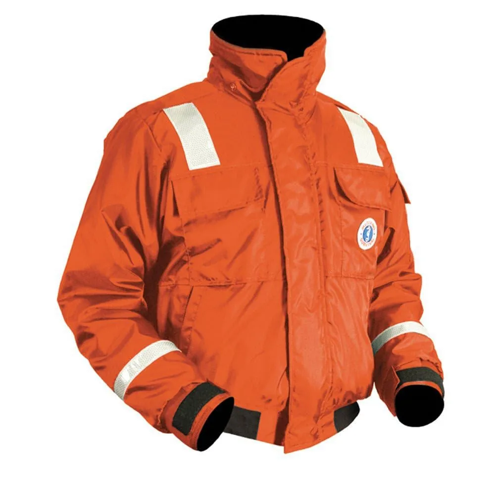MUSTANG SURVIVAL Classic Flotation Bomber Jacket with SOLAS Reflective Tape