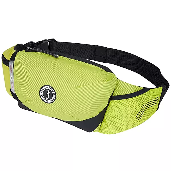 Mustang Essentialist Manual Inflatable Belt Pack - Mahi Yellow