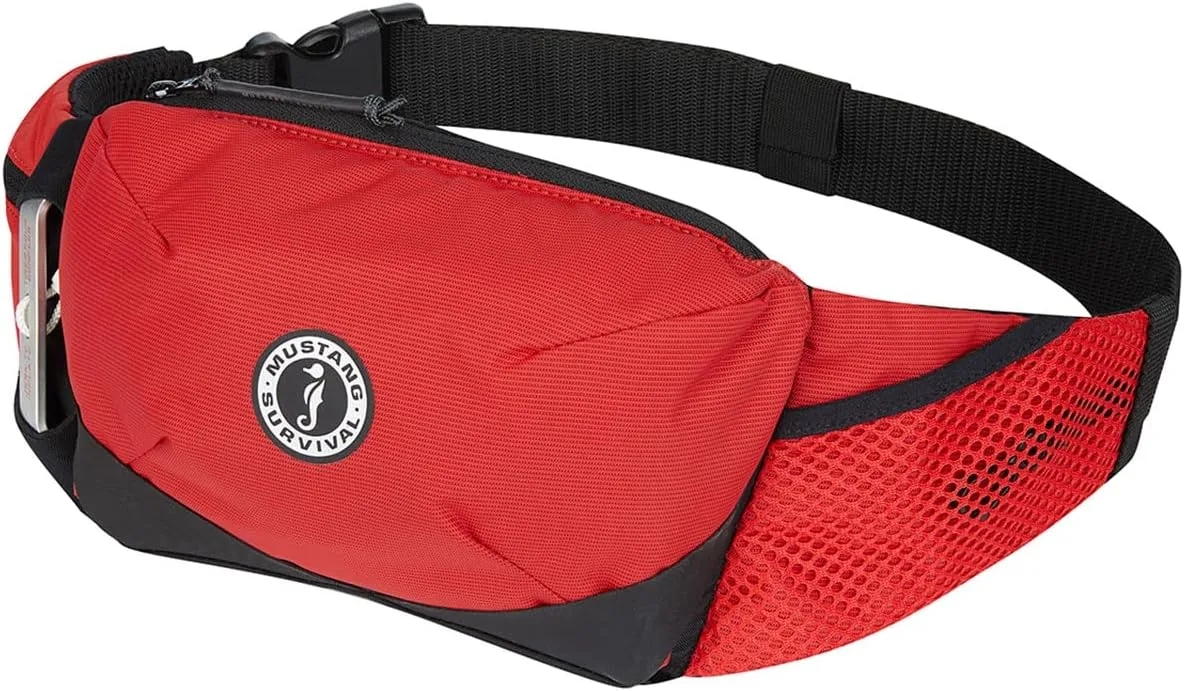 Mustang Essentialist Manual Inflatable Belt Pack - Mahi Yellow