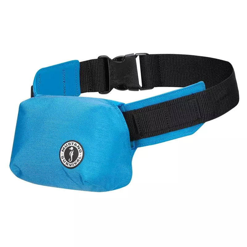 Mustang Minimalist Inflatable Belt Pack - Azure Blue - Manual