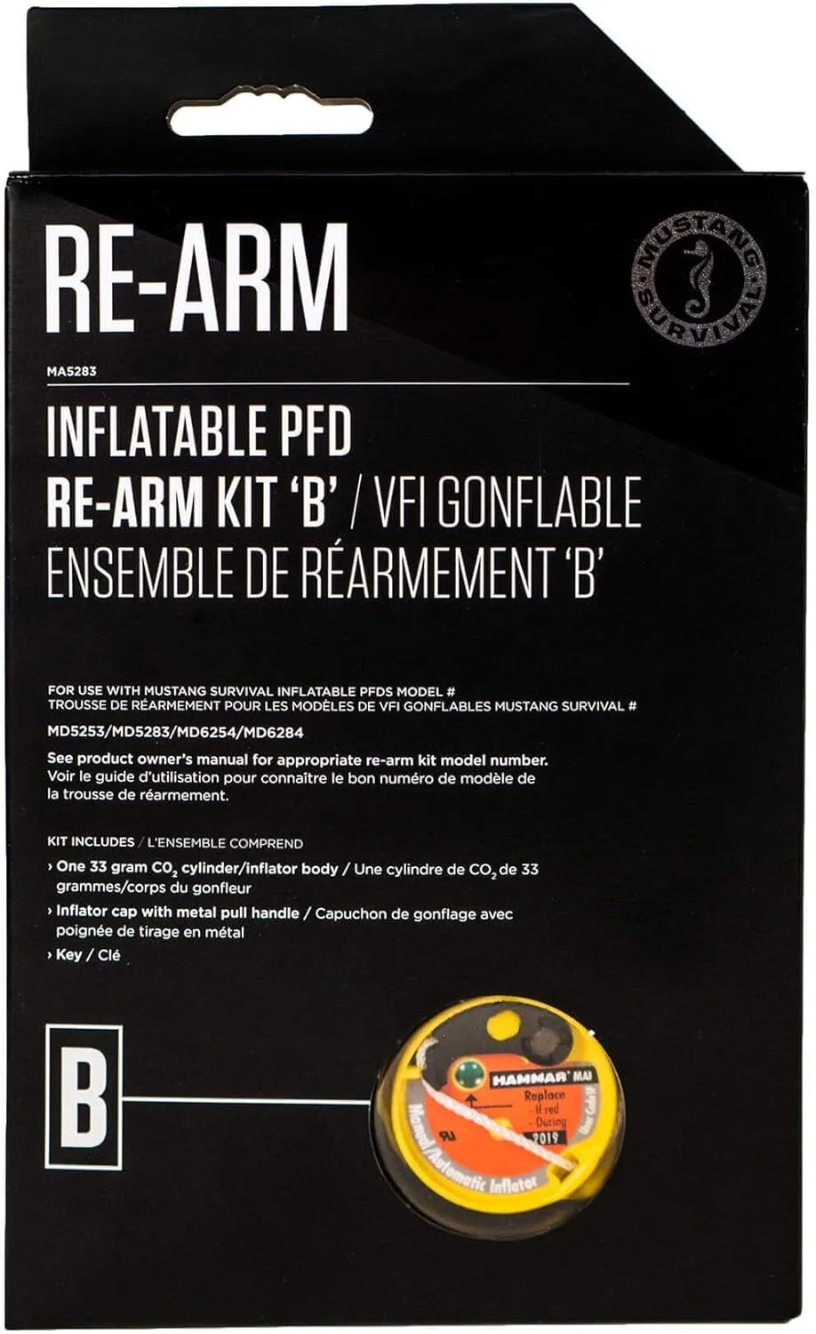 MUSTANG SURVIVAL Re-Arm Kit - Inflatable PFD Replacement