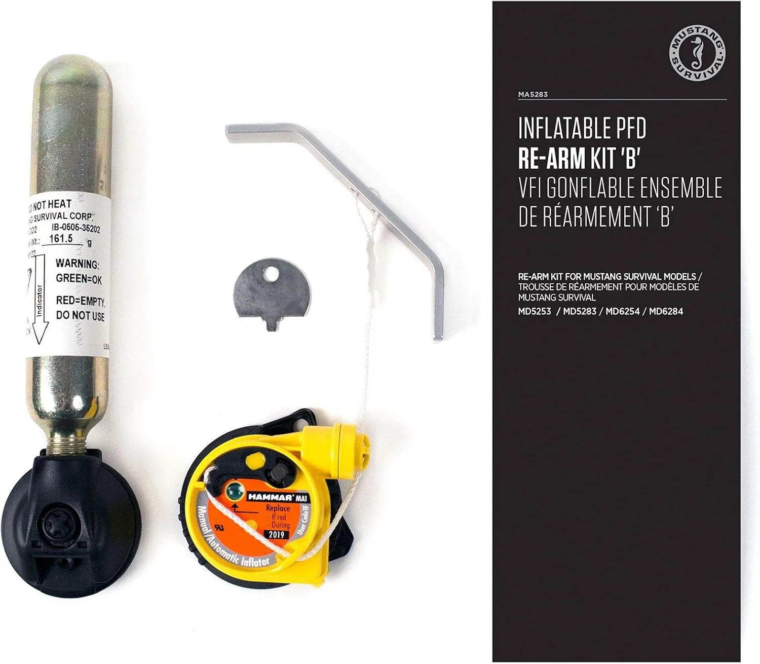 MUSTANG SURVIVAL Re-Arm Kit - Inflatable PFD Replacement