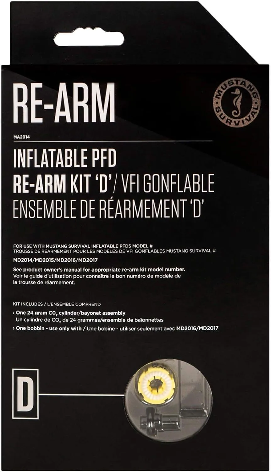 MUSTANG SURVIVAL Re-Arm Kit - Inflatable PFD Replacement