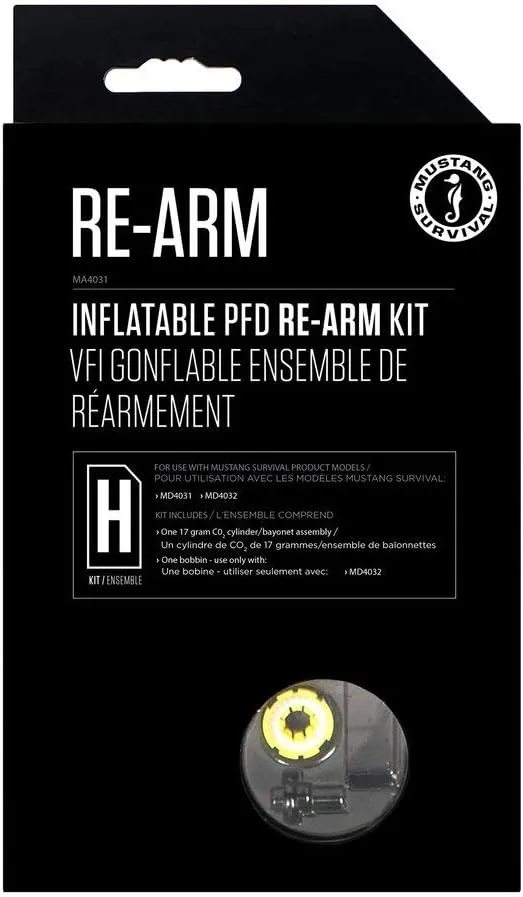 MUSTANG SURVIVAL Re-Arm Kit - Inflatable PFD Replacement