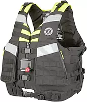 Mustang Universal Swift Water Rescue Vest - Type V - Fluorescent Yellow-Green/Black
